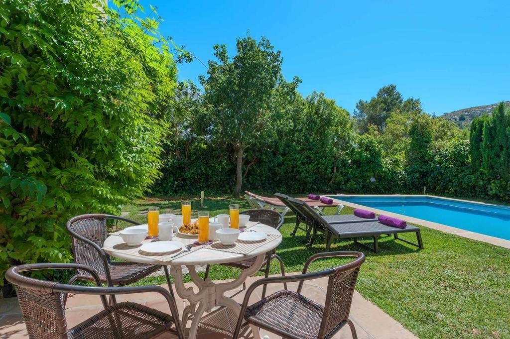 פורט דה פולנסה Villa Puerto Pollenca Con Piscina Privada מראה חיצוני תמונה