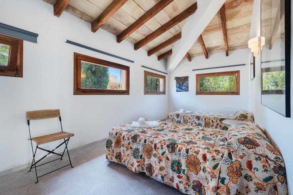 פורט דה פולנסה Villa Puerto Pollenca Con Piscina Privada מראה חיצוני תמונה